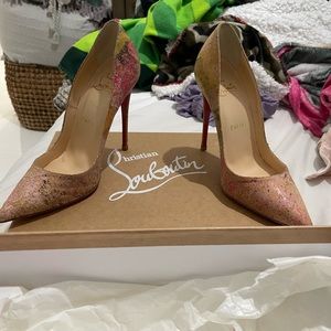 Louboutin Cork Heels